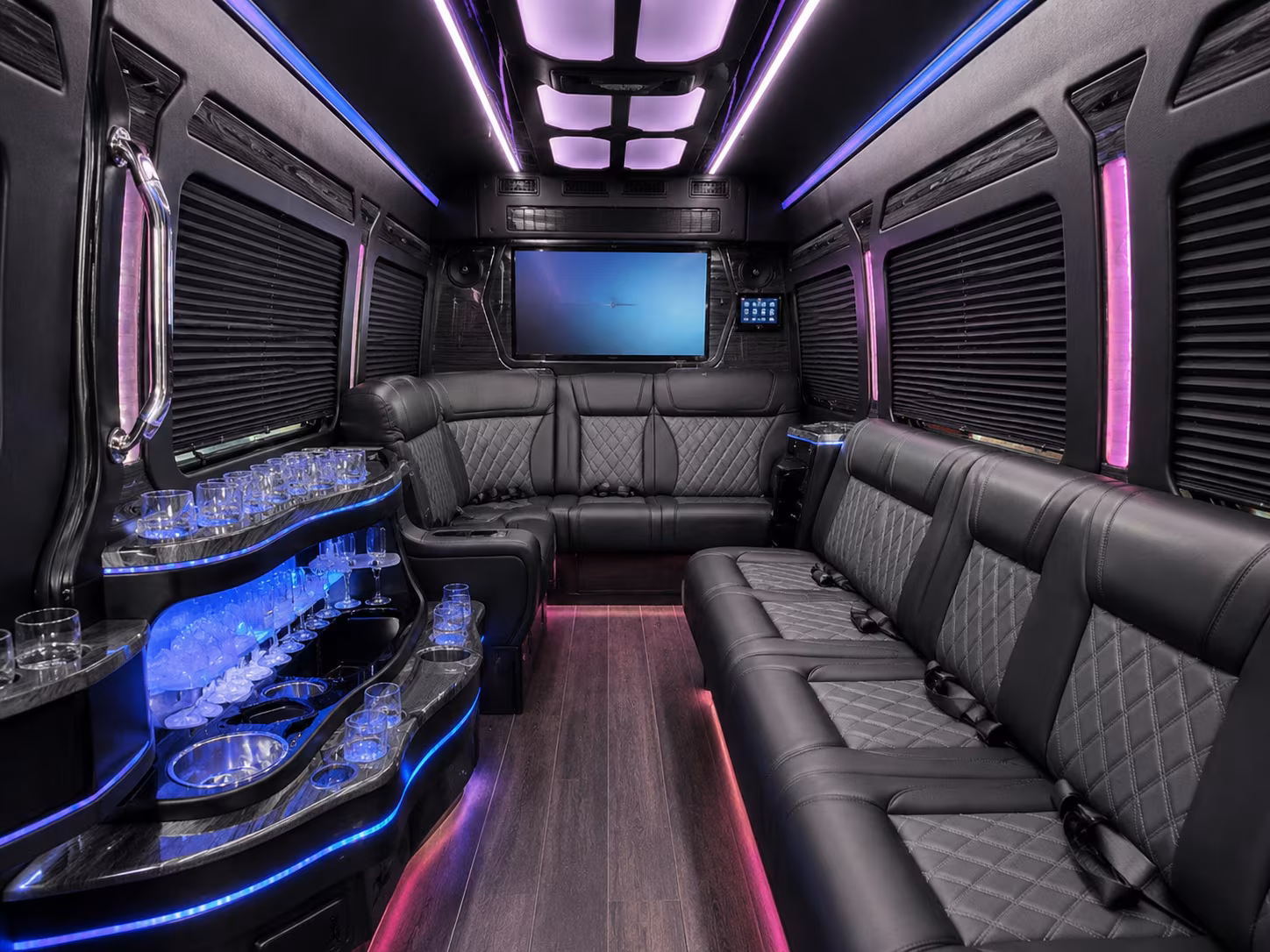 bus rental options for gainesville trips