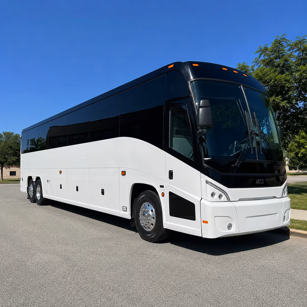 gainesville charter bus services exterior