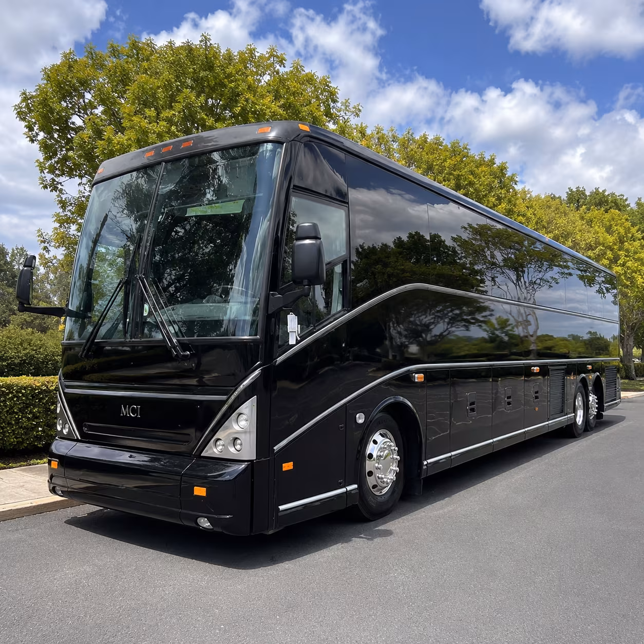 student athlete band and academic competition charter buses